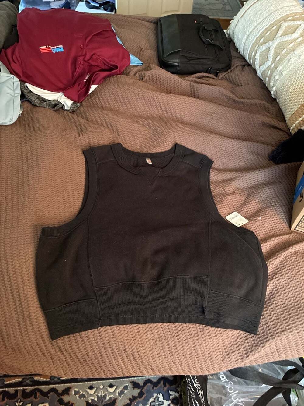 FP Movement by Free People Cropped Sweatshirt Vest